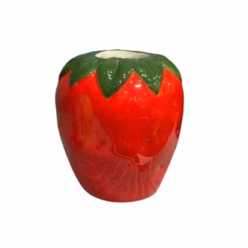 Jordbær vase mini
