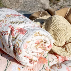 Aix Quilt m. vilde blomster