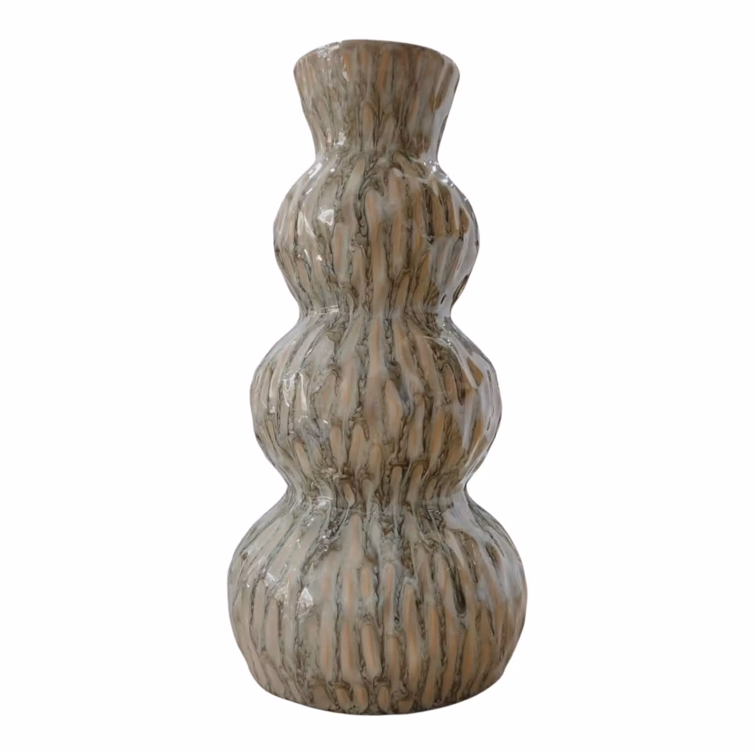 Keramik Vase oliven