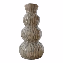 Keramik Vase oliven