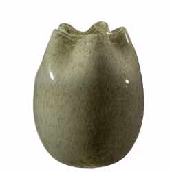 Glas vase grøn