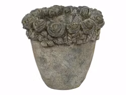 Rose potte antikgrøn