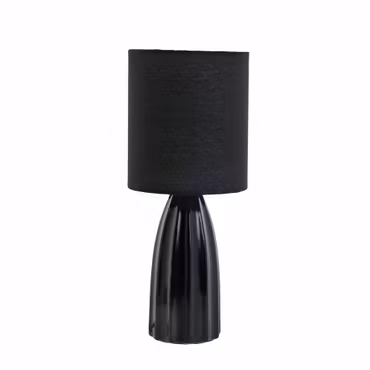Sarah bordlampe Sort
