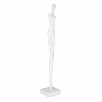 Kvinde Figur Hvid H61