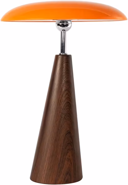 Lampe, The Audrey, Teak Look