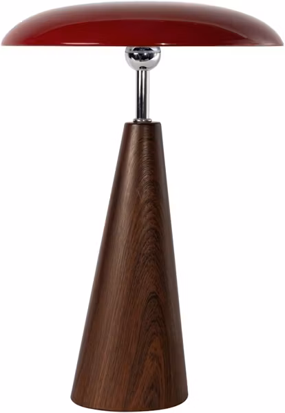 Lampe, The Audrey, Teak Look