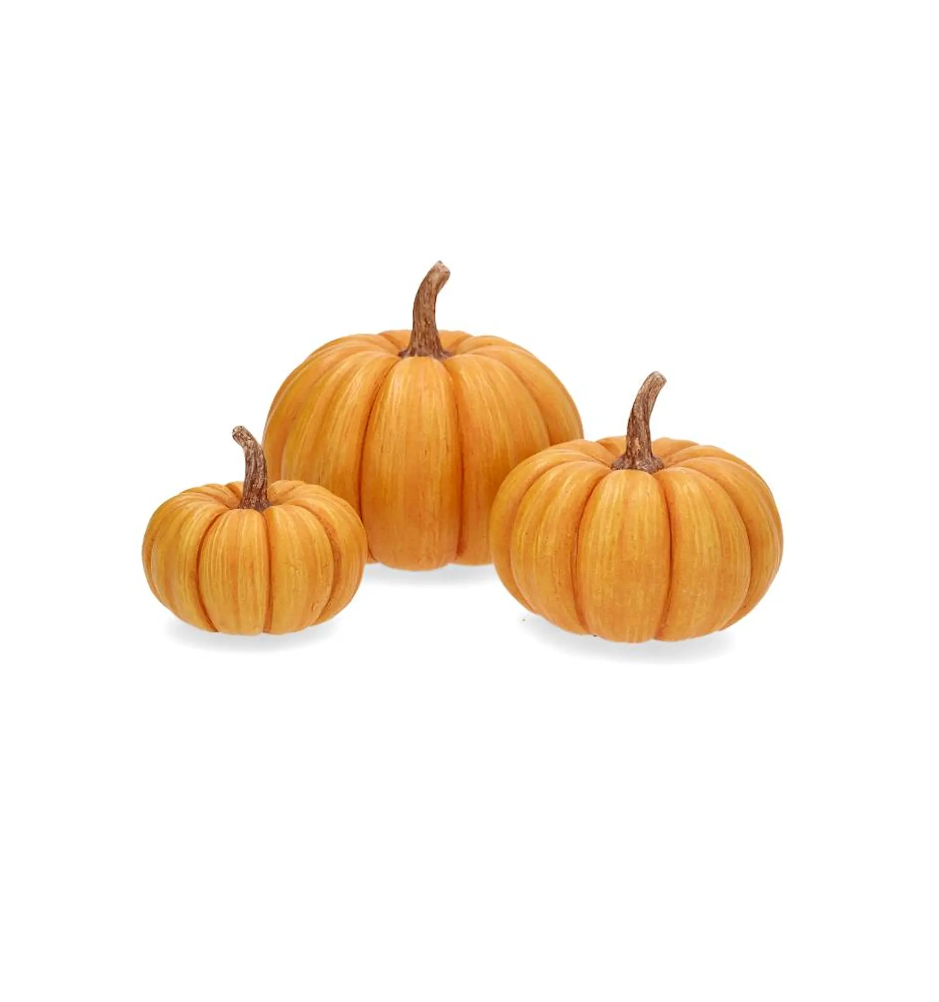 Græskar 3 stk. Orange