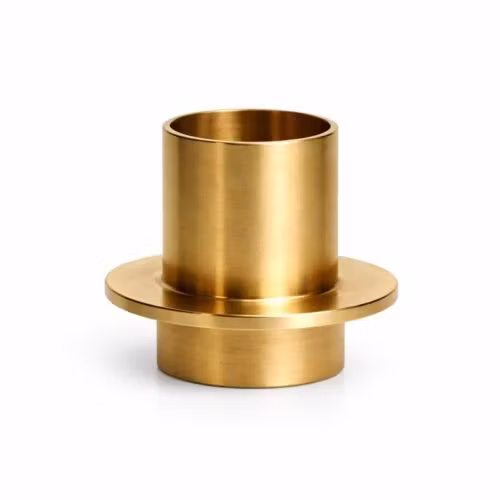 Ekstra top messing- Kronelys