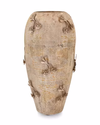 Vase Elina Blomster Beige