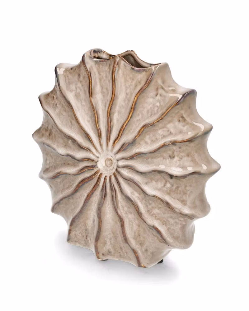 Vase Shell Glasur