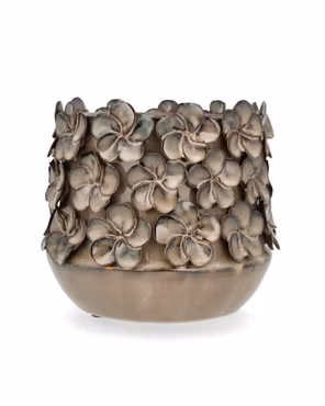 Urtepotte Beige