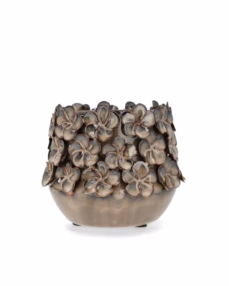 Urtepotte Beige