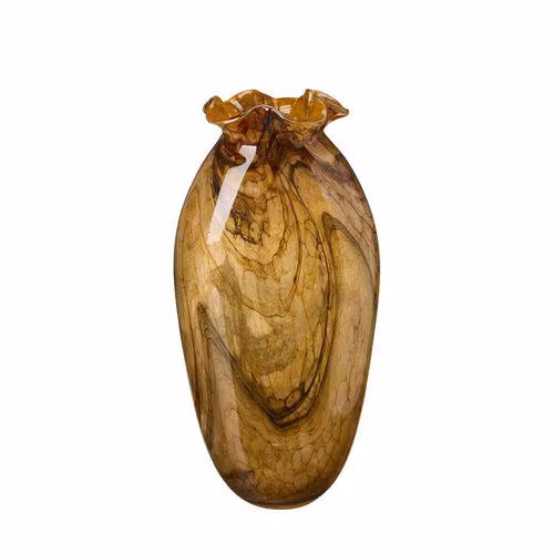 Zoe vase Amber