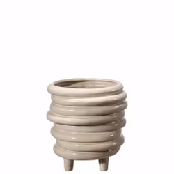 Salmy urtepotte Beige