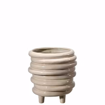 Salmy urtepotte Beige