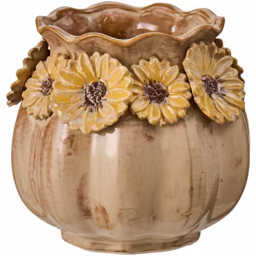 Vase/Urtepotte Solsikke