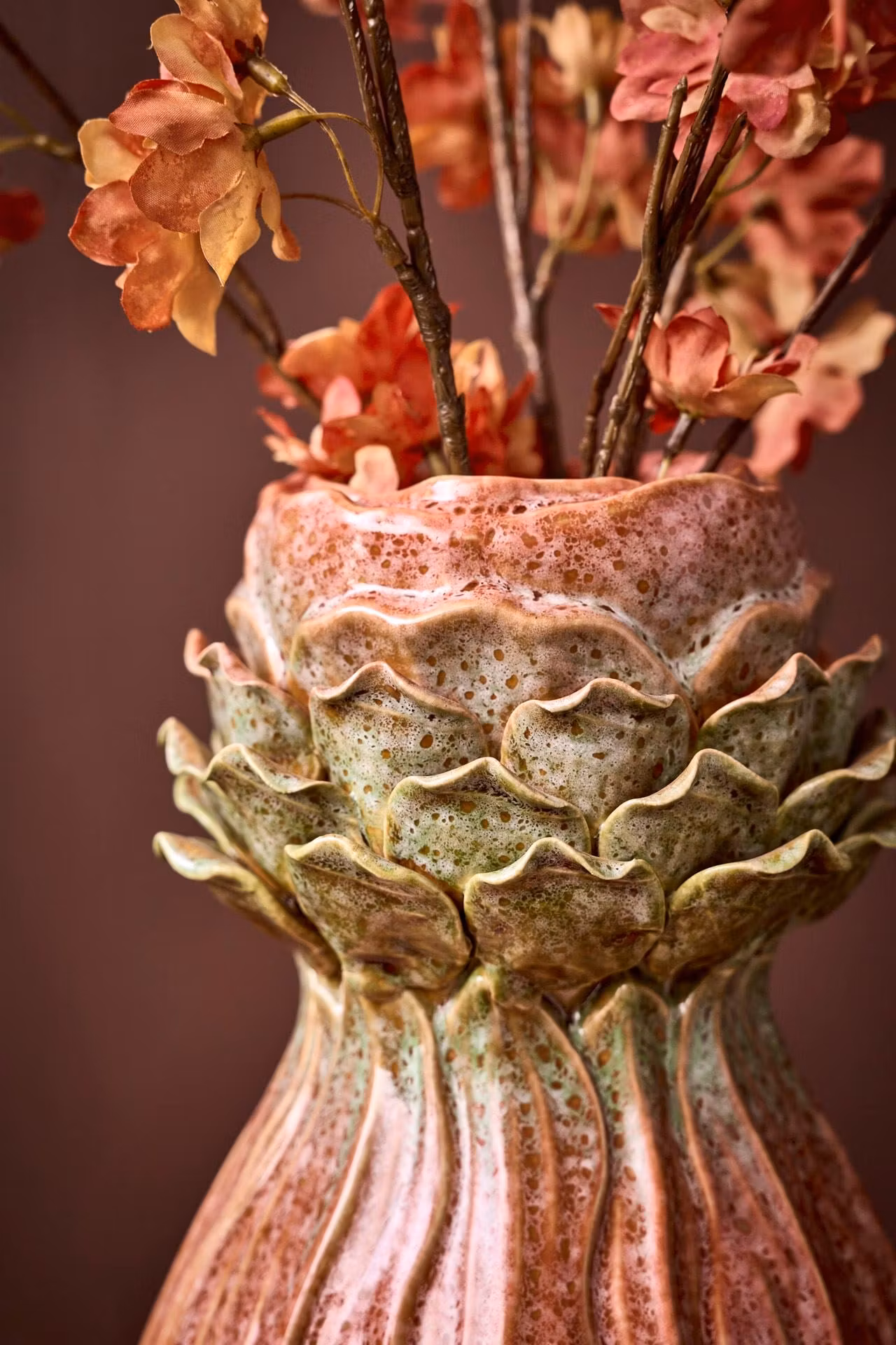 Vase Suite Koral/Grøn