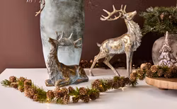Deer Antik brun stor