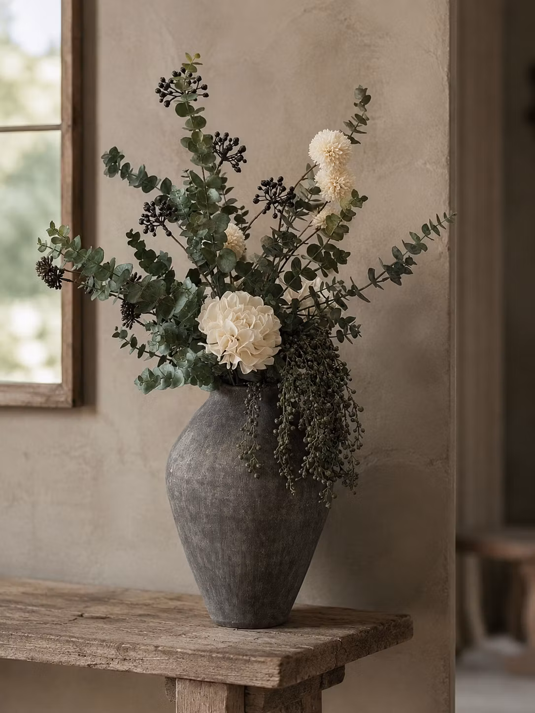 Dahlia lys Creme