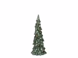 Keramik juletræ med LED
