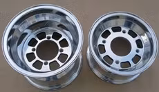Aluminiumfälgar 10" Hyosung, goes 450 m.fl