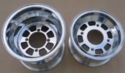 Aluminiumfälgar 10" Hyosung, goes 450 m.fl