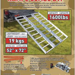 COMBO RAMP för ATV,UTV,snöskoter