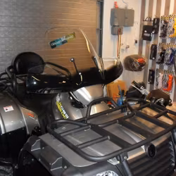 Vindruta ATV/4-hjuling Universal