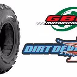 Framdäck 25x8-12 GBC DIRT DEVIL AT