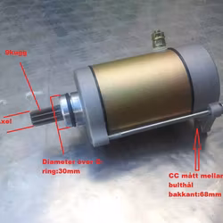 Startmotor ATV CF Moto X8 Terralander 800