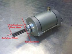 Startmotor Linhai 760