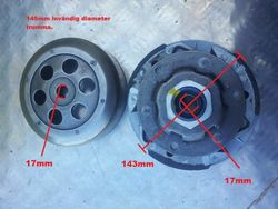 Sekundärvariator Förstärkt Linhai,Buyang,Allroad 260-300cc