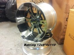 Blizzard ZX Fälg Set 4x110Honda,CF,Goes