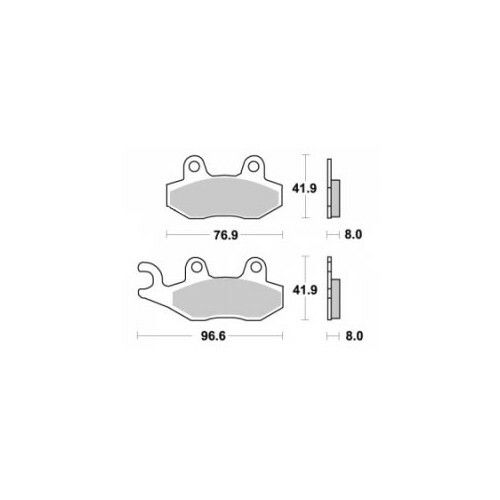 Bromsklossar (Kawasaki m.fl.)