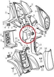 Bensintank ATV 90cc Viarelli Mfl.