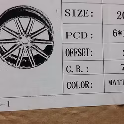 Fälgpaket 20" Blizz-X Nissan Navara