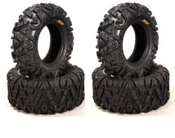 Däckpaket 25-10" Sunf Powergrip