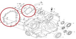 CVT inre packningar Cf Moto/Goes 500-600