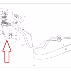 Omkopplare 4WD+Gas CF Moto 500-600