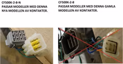 Instrumentpanel CF-Moto 500 BL Allroad kontakt 2