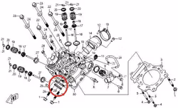 Avgaspackning ATV CF Moto-Goes 500-600