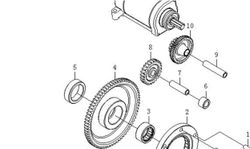 Startdrev CF Moto,Goes 500,520 (188)