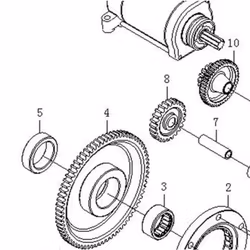 Startdrev CF Moto,Goes 500,520 (188)