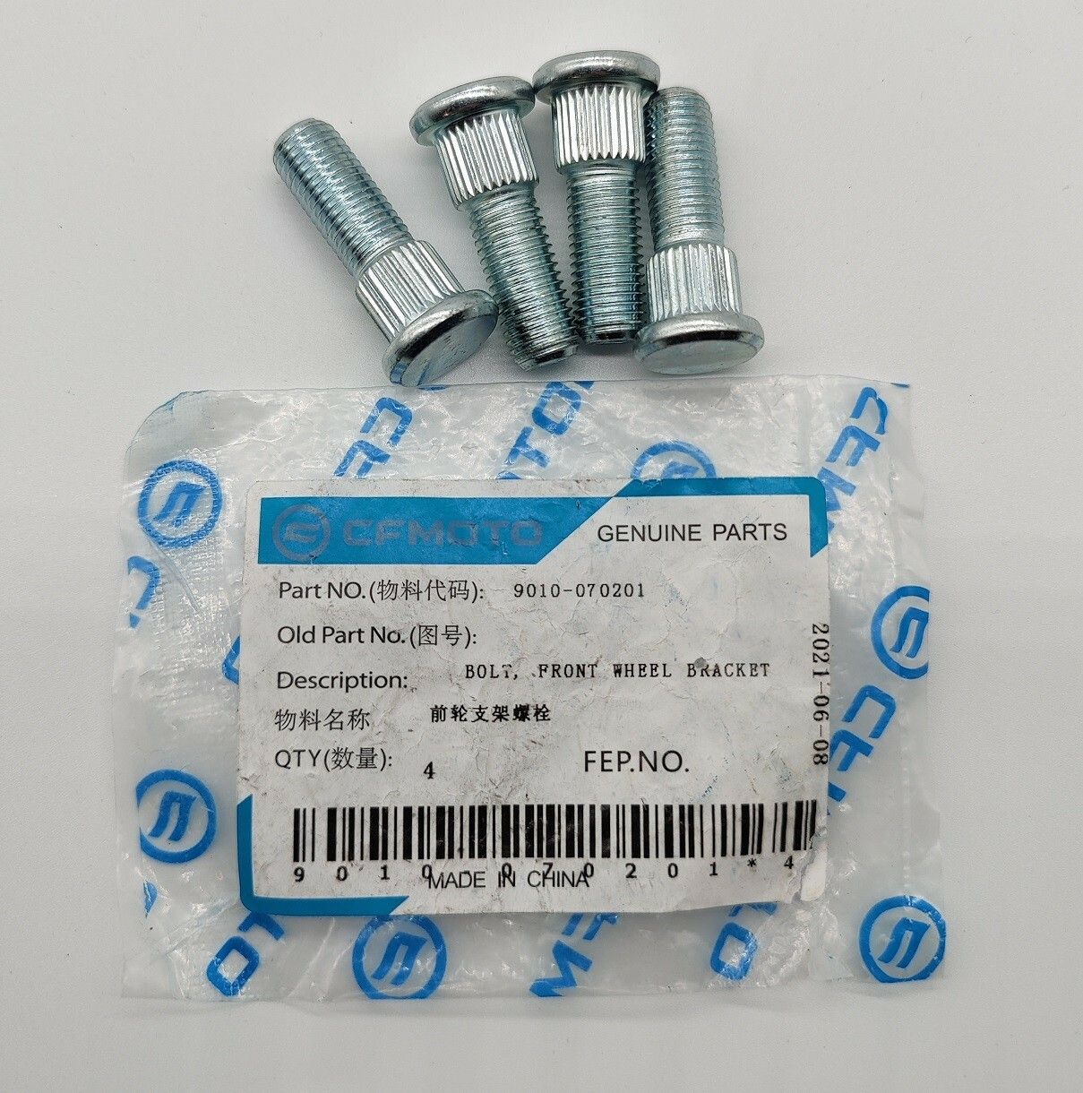 Hjulbulltar CF MOTO M10x1,25