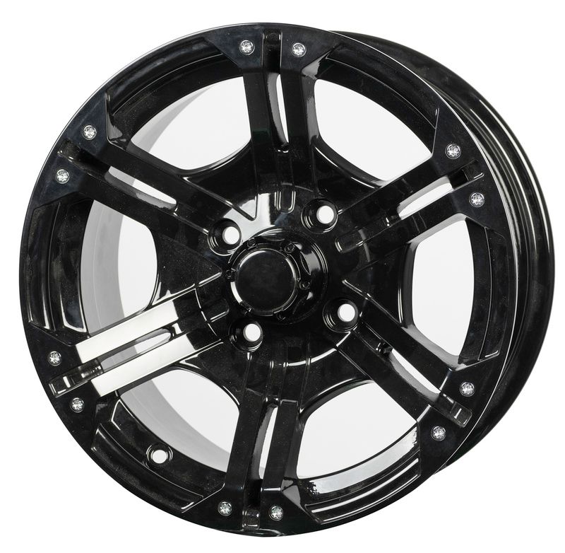 BSK Fälg 15x7 4/137 4+3 Svart