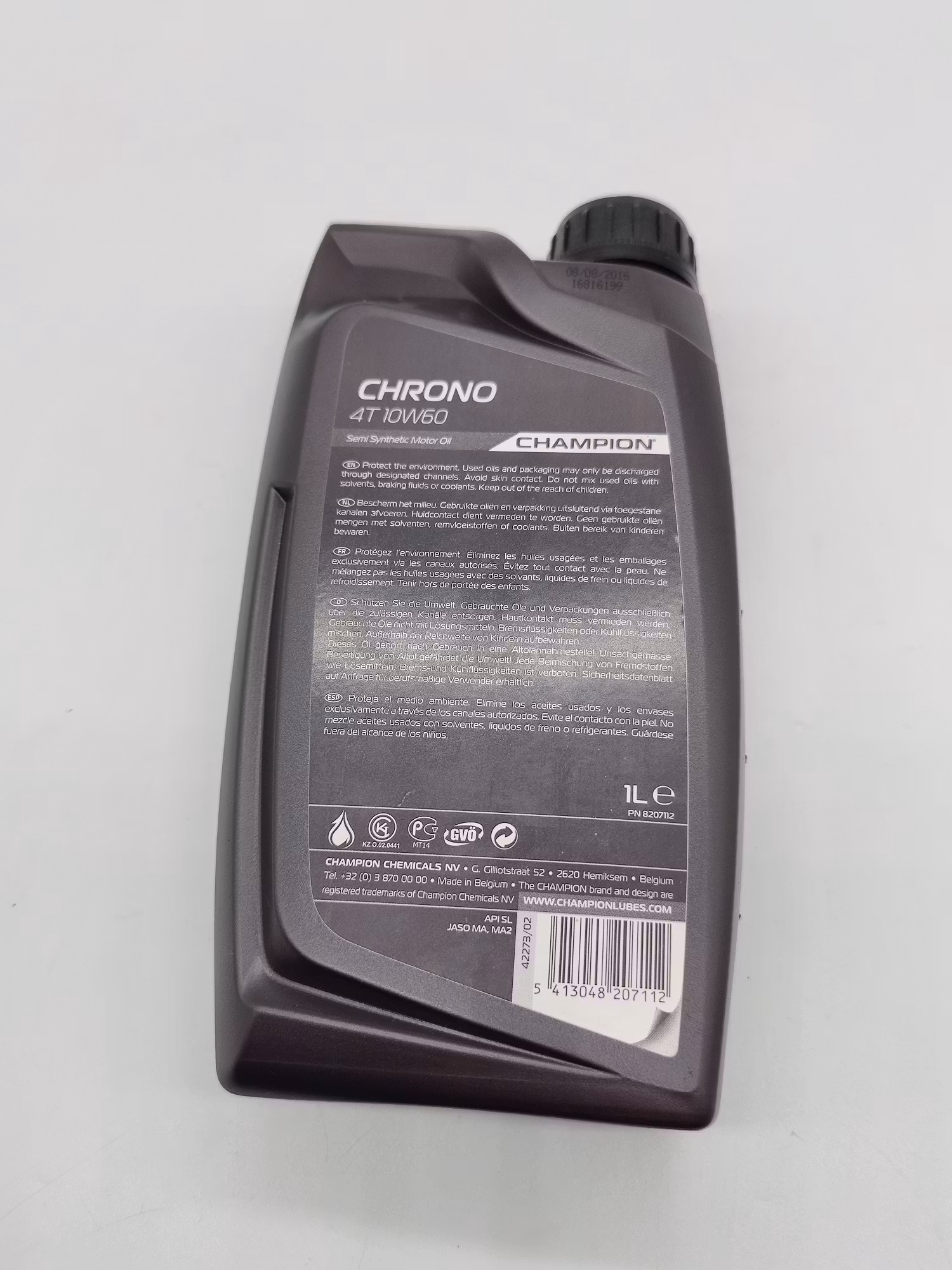Motorolja Champion Chrono 10W60 -1lit