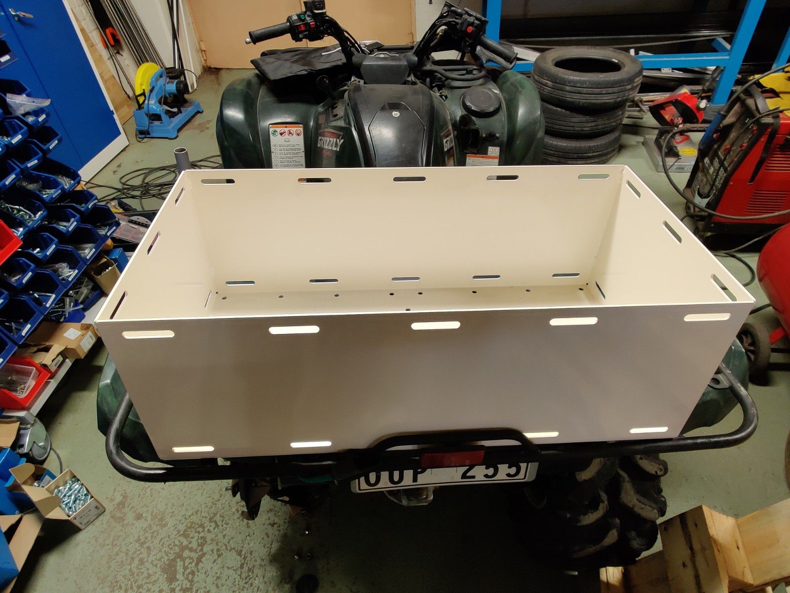 Förvaringslåda"Viktlåda" ATV/Snöskoter mm