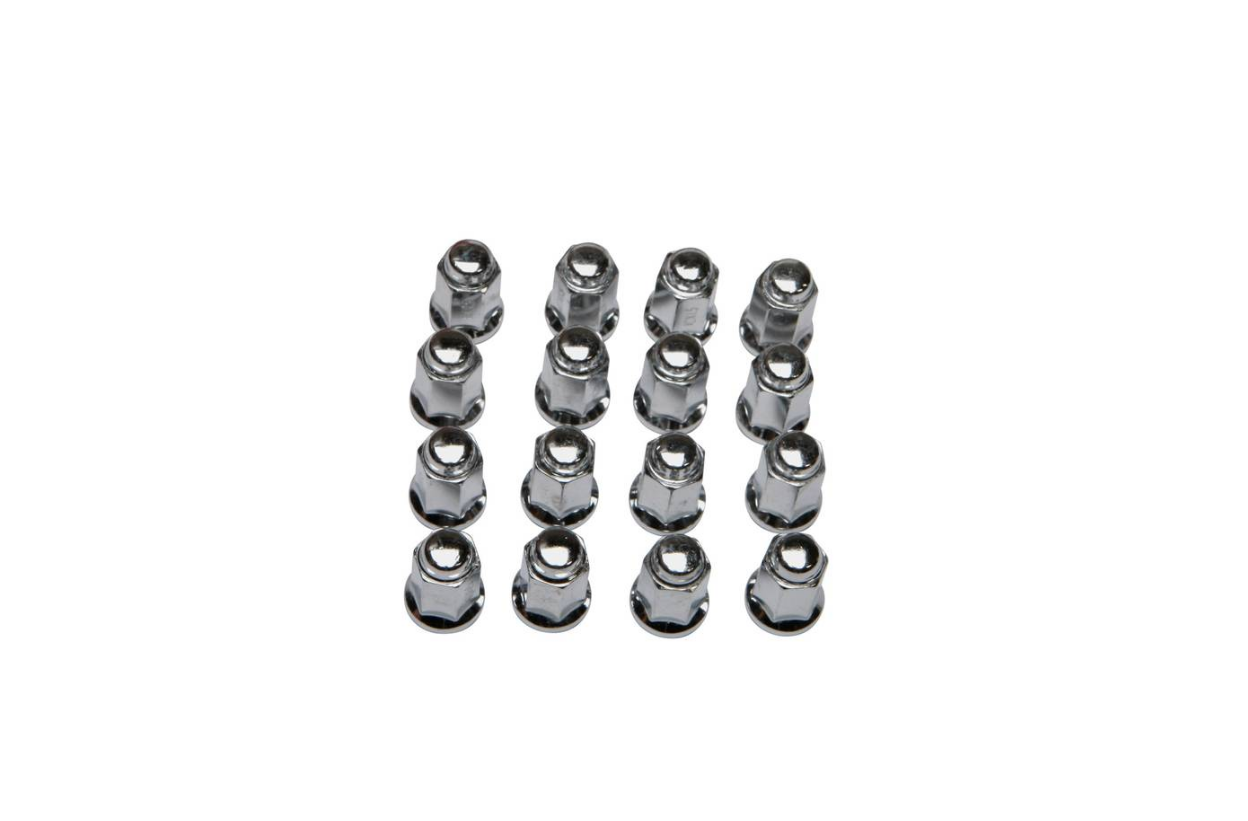 BSK Hjulmuttersats 12mm 60° konisk 1,25mm 16st