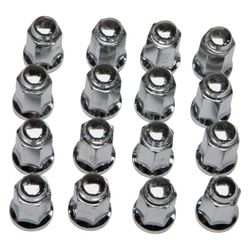 BSK Hjulmuttersats 10mm 60° konisk 1,25mm 16st