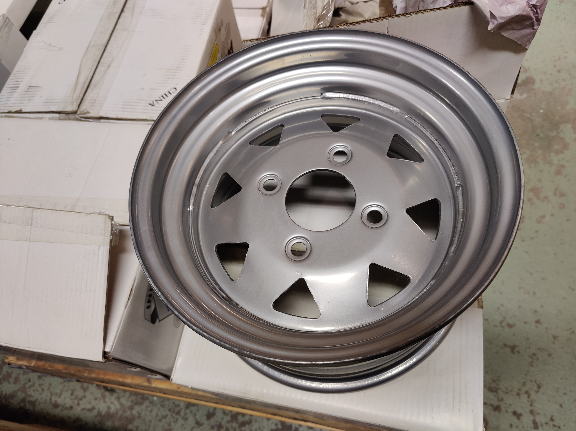 Stålfälg 12x7" ATV 4x110 ET-40